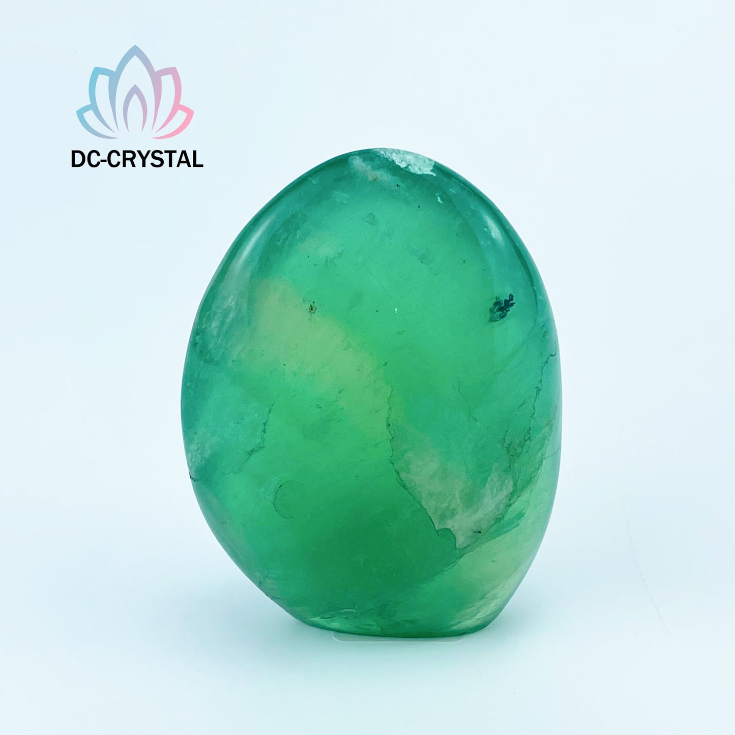 green fluorite freeform