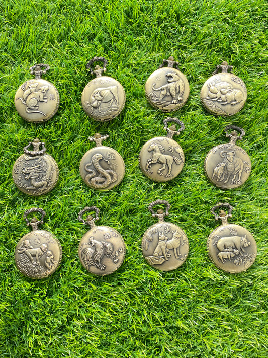 Chinese Zodiac Pocket Watch