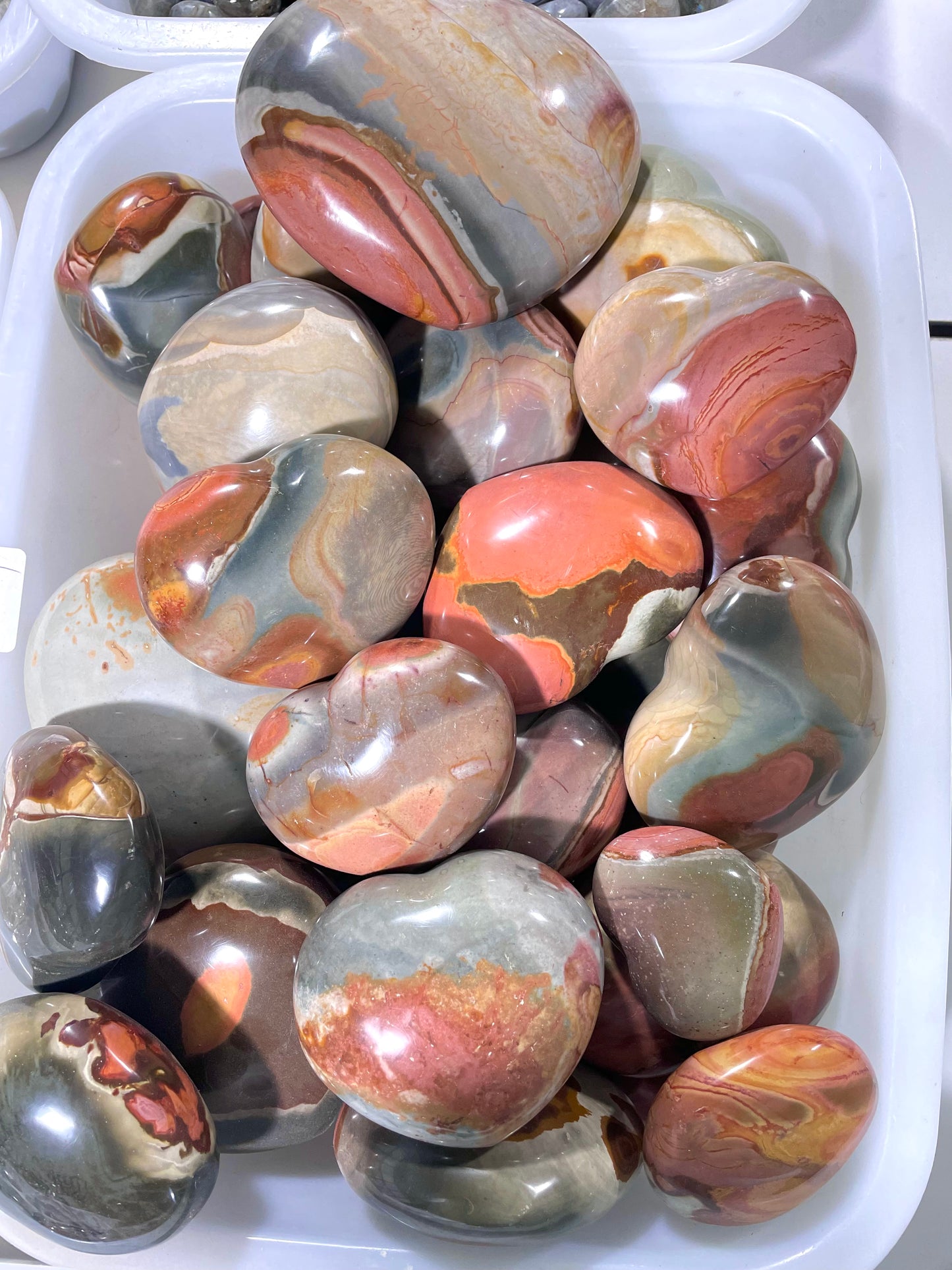 Polychrome Jasper Heart