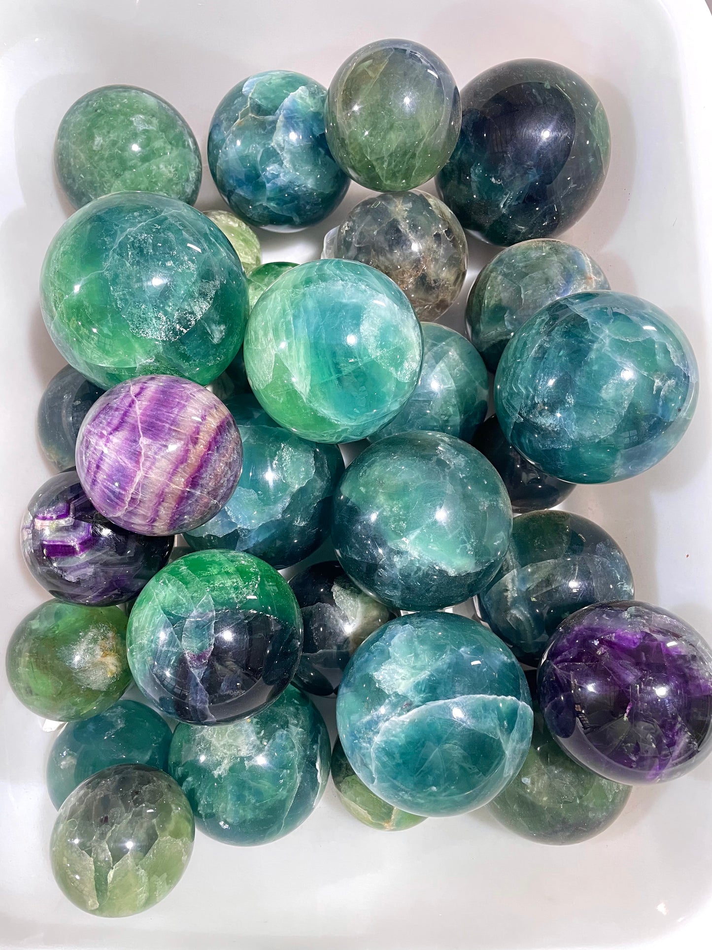 Fluorite Sphere