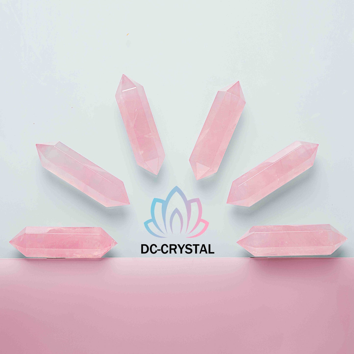 ROSE QUARTZ DOUBLE POINT