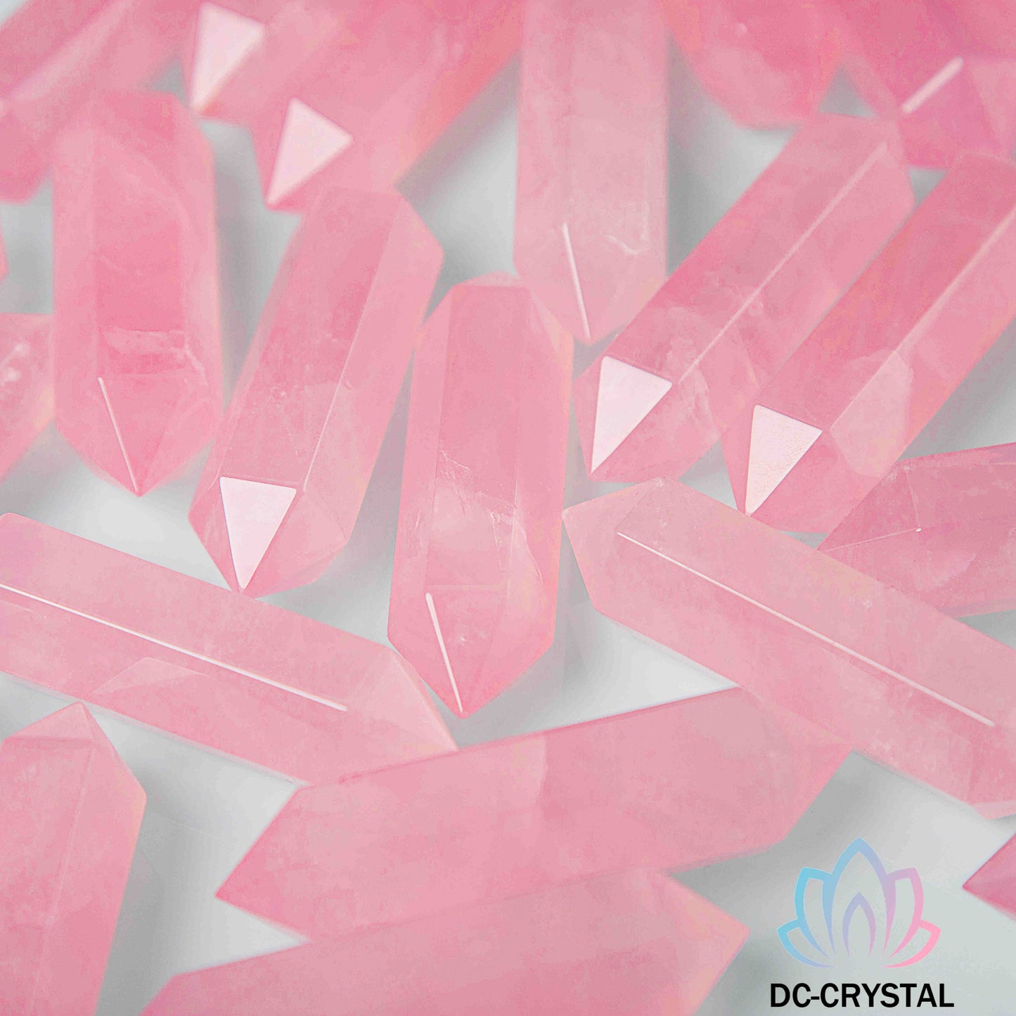 ROSE QUARTZ DOUBLE POINT