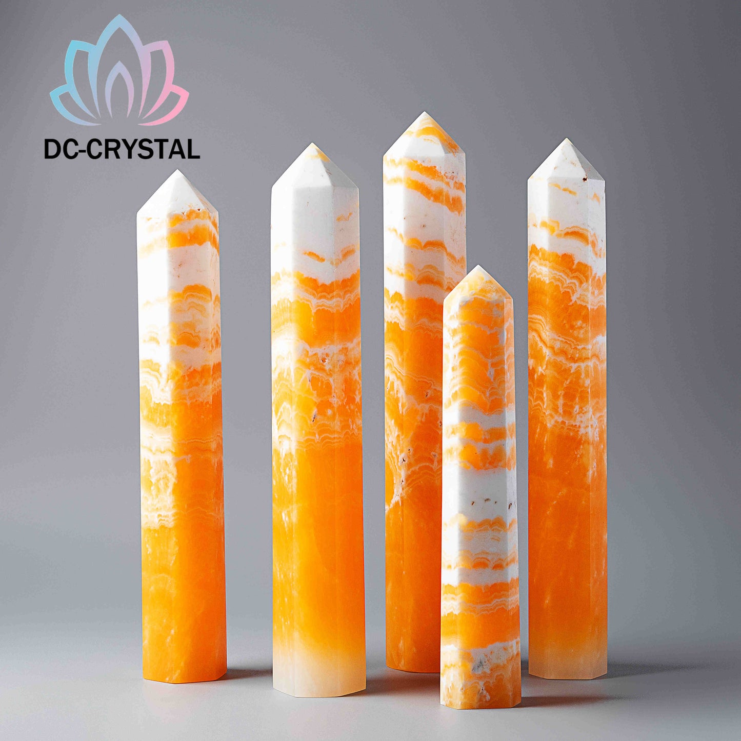 Orange Calcite Tower