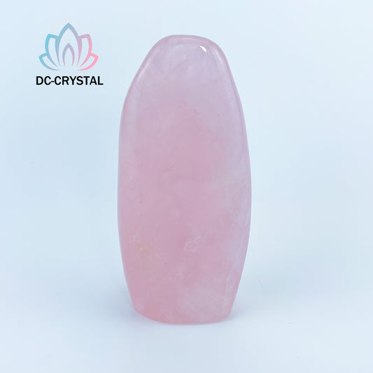 Rose quartz freeform