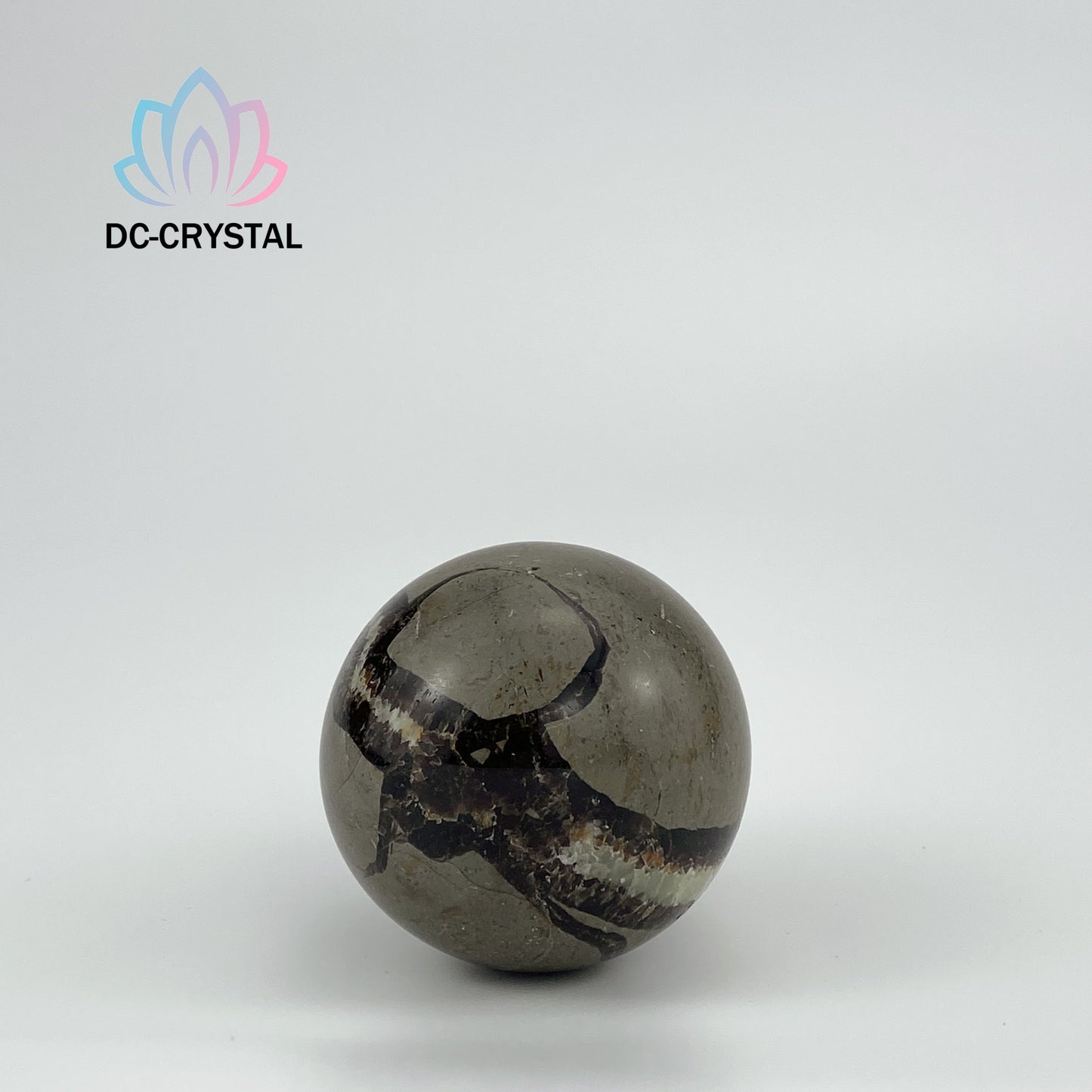 septarian calcite sphere