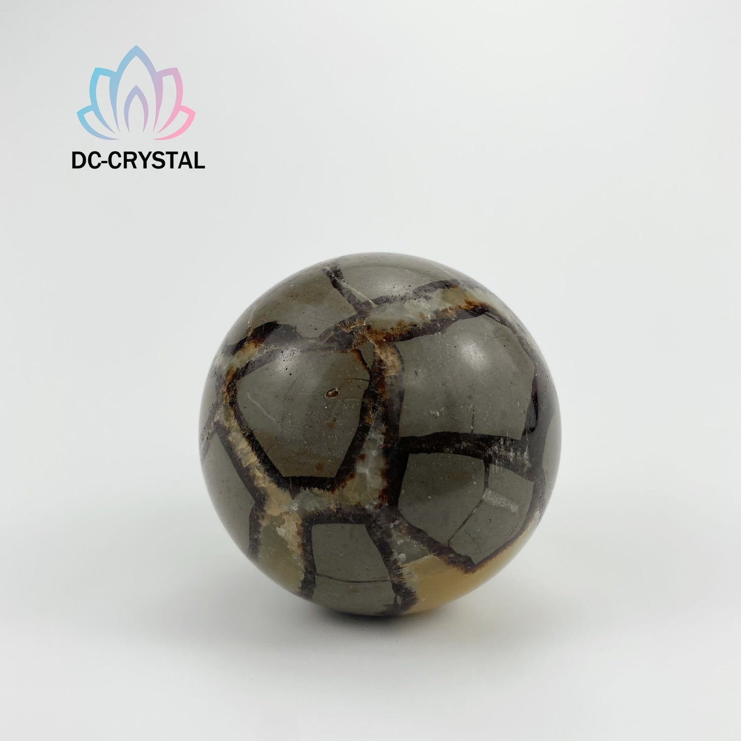 septarian calcite sphere