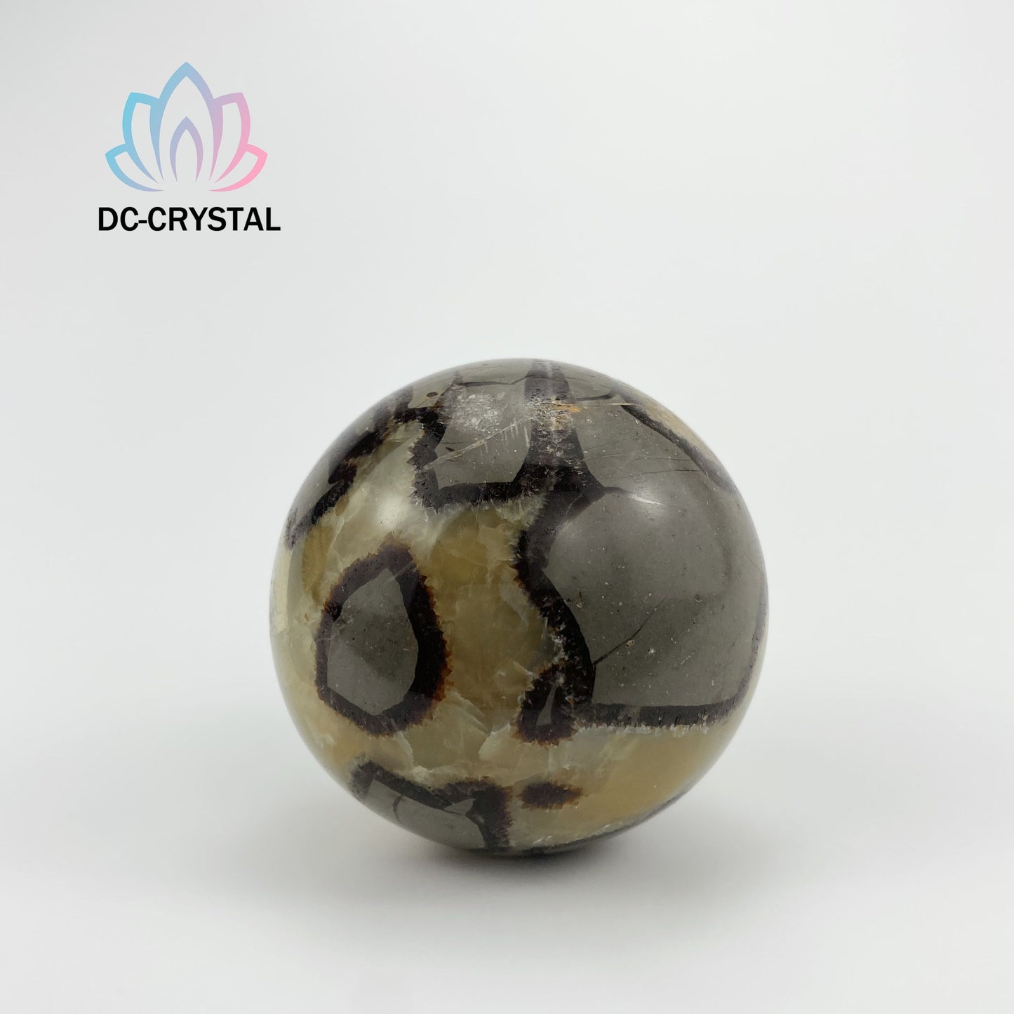 septarian calcite sphere