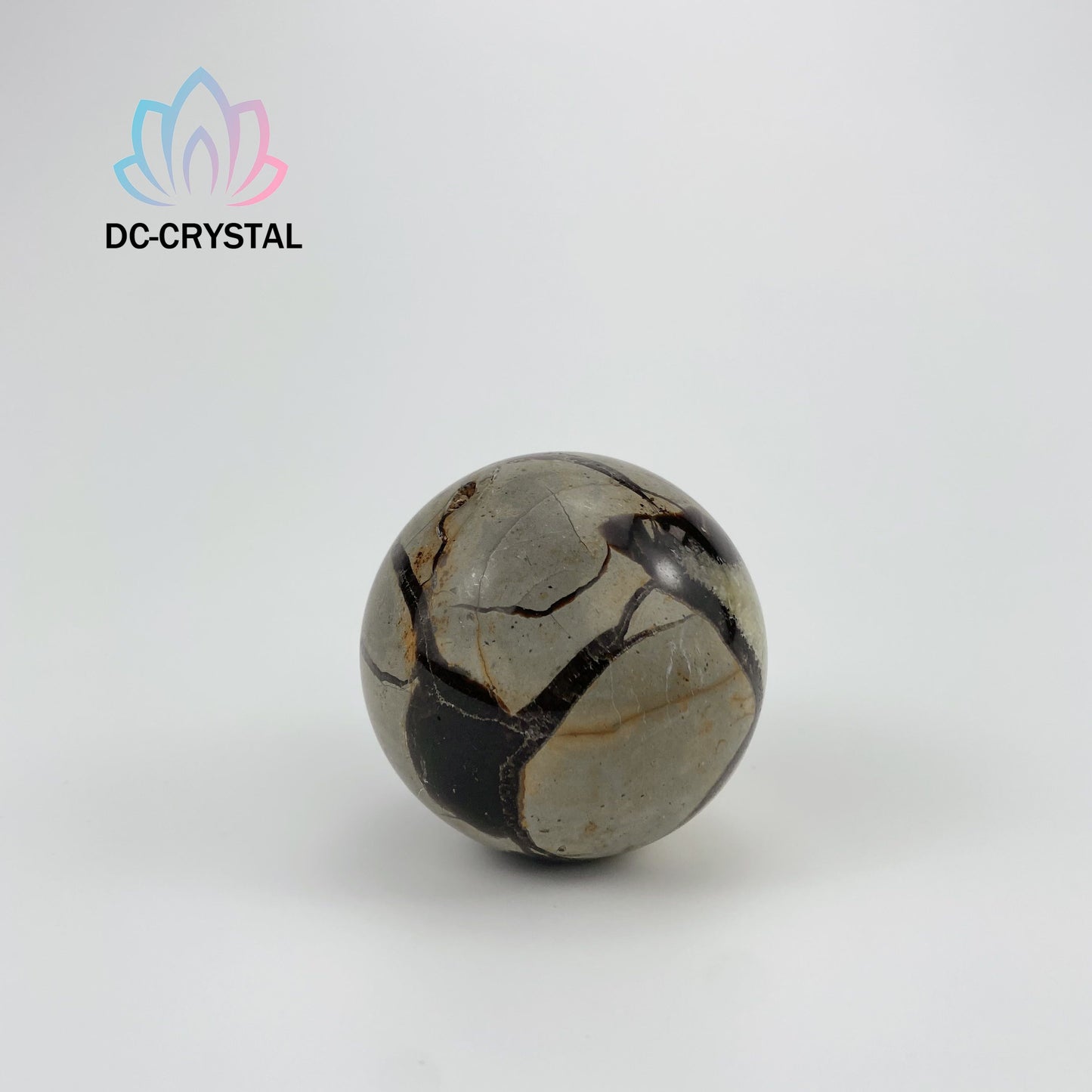 septarian calcite sphere